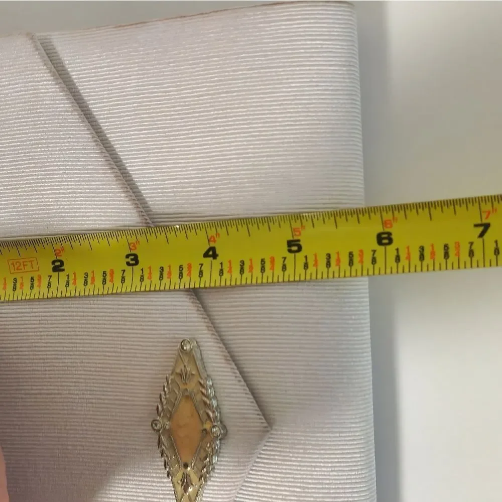 Andre Cellini Vintage Silk Evening Clutch Bag